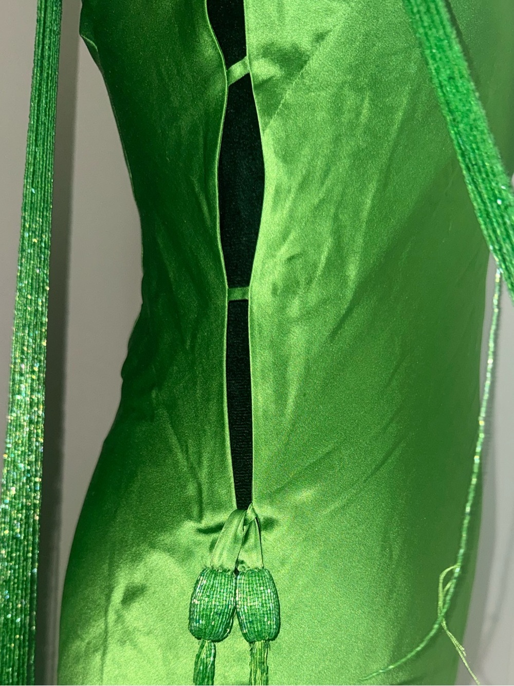 Preowned Cult Gaia Keya Pistachio XS 0 Gown - Picture 15 of 16